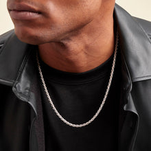 Rope Chain - White Gold (3mm)