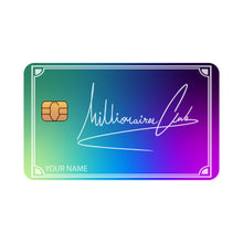 Customizable debit or credit card - Millonaires Club
