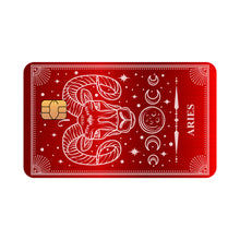 Customizable debit or credit card - Zodiac sign - Aries