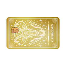 Customizable debit or credit card - Zodiac sign - Capricorn