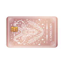 Customizable debit or credit card - Zodiac sign - Capricorn