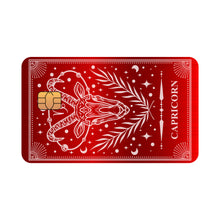 Customizable debit or credit card - Zodiac sign - Capricorn