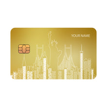 Customizable debit or credit card - Zodiac sign - City USA