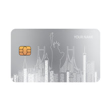 Customizable debit or credit card - Zodiac sign - City USA