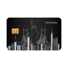 Customizable debit or credit card - Zodiac sign - City USA