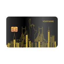 Customizable debit or credit card - Zodiac sign - City USA