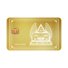 Customizable debit or credit card - Sport Rally Racing