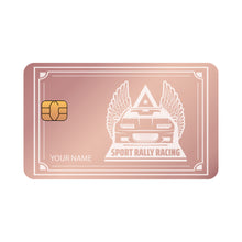 Customizable debit or credit card - Sport Rally Racing