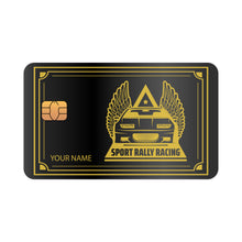 Customizable debit or credit card - Sport Rally Racing