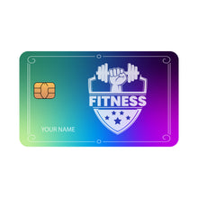 Customizable debit or credit card - Fitness