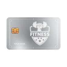 Customizable debit or credit card - Fitness