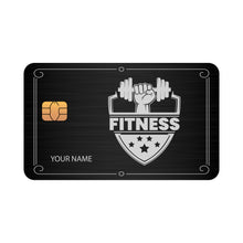 Customizable debit or credit card - Fitness
