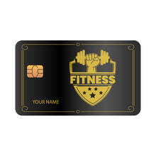 Customizable debit or credit card - Fitness