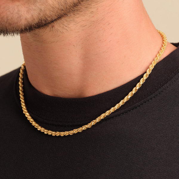 Rope Chain - Gold (5mm)