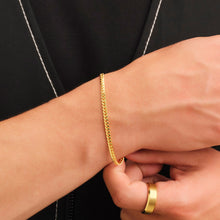 Cuban Bracelet - Gold (3mm)