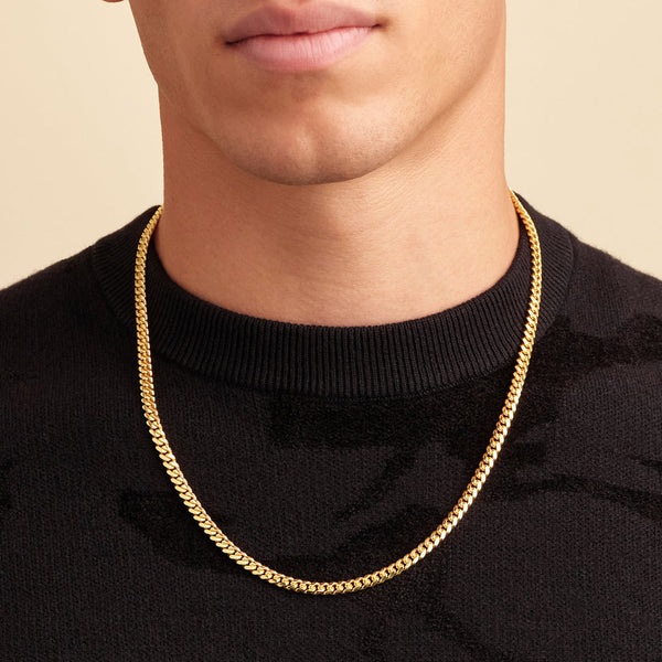 Cuban Chain - Gold (5mm)