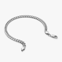 Cuban Bracelet - White Gold (5mm)