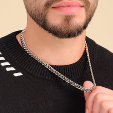 Cuban Chain - White Gold (7mm)