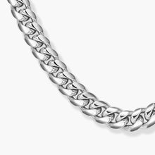 Cuban Chain - White Gold (7mm)