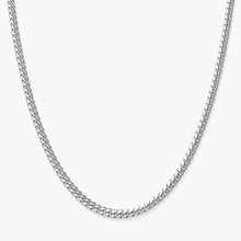 Cuban Chain - White Gold (3mm)