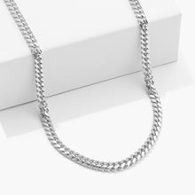 Cuban Chain - White Gold (5mm)