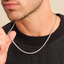 Franco Chain - White Gold (3mm)
