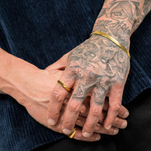 Herringbone Bracelet - Gold (5mm)