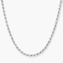 Rope Chain - White Gold (3mm)