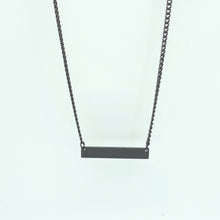 Custom Plate Necklace - Gold