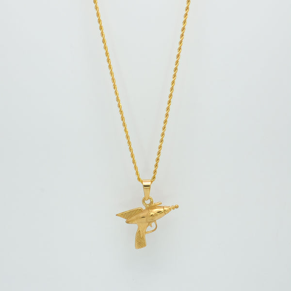 RayGun Pendant - Gold