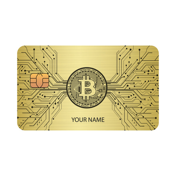 Customizable debit or credit card - Bitcoin