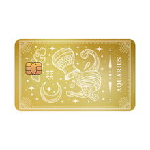 Customizable debit or credit card - Zodiac sign - Aquarius