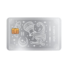 Customizable debit or credit card - Zodiac sign - Aquarius