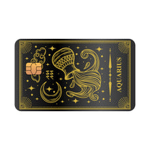 Customizable debit or credit card - Zodiac sign - Aquarius