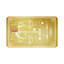 Customizable debit or credit card - Zodiac sign - Libra