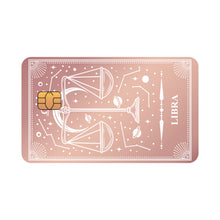 Customizable debit or credit card - Zodiac sign - Libra