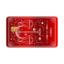 Customizable debit or credit card - Zodiac sign - Libra