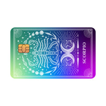 Customizable debit or credit card - Zodiac sign - Scorpio