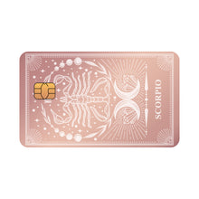 Customizable debit or credit card - Zodiac sign - Scorpio