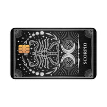 Customizable debit or credit card - Zodiac sign - Scorpio