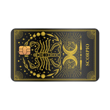 Customizable debit or credit card - Zodiac sign - Scorpio