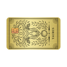 Customizable debit or credit card - Zodiac sign - Taurus