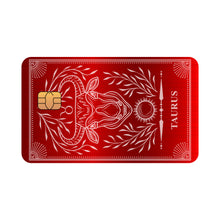 Customizable debit or credit card - Zodiac sign - Taurus