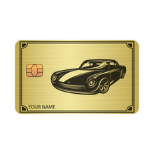 Customizable debit or credit card - Zodiac sign - Car