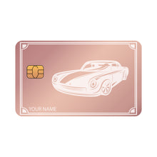 Customizable debit or credit card - Zodiac sign - Car