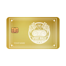 Customizable debit or credit card - Sport Rally Racing World