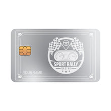 Customizable debit or credit card - Sport Rally Racing World