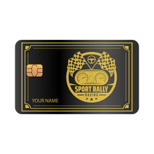 Customizable debit or credit card - Sport Rally Racing World