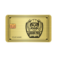 Customizable debit or credit card - Grand Prix Racing League