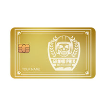 Customizable debit or credit card - Grand Prix Racing League